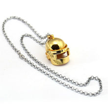 Load image into Gallery viewer, Helmet Pendant Necklace